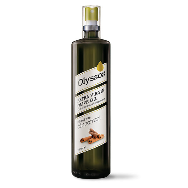 CRETAOIL Ulei de masline extra virgin Olyssos aromatizat cu Scortisoara 200 ml, spray