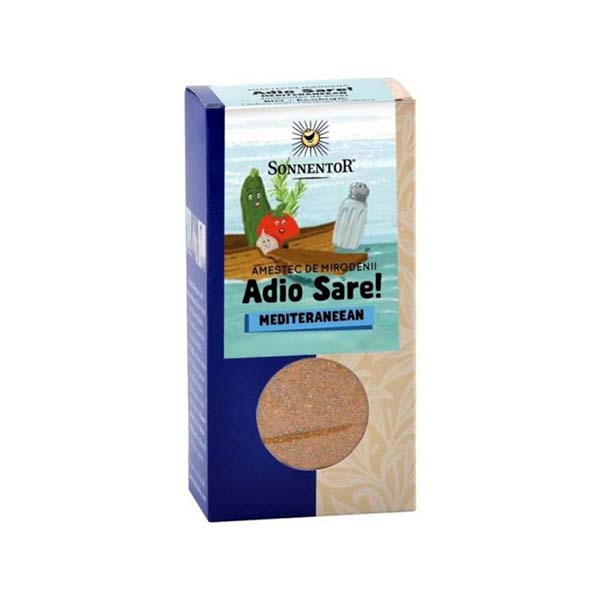 Sonnentor Condiment Adio Sare! Mediteraneean 50G Eco