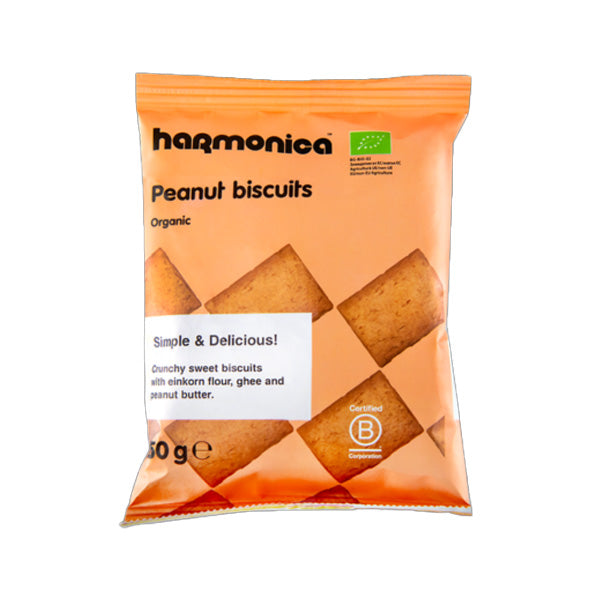Biscuiti cu pastă de arahide 50G, Eco