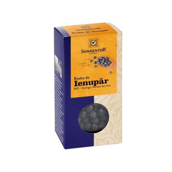 Sonnentor Condiment Boabe De Ienupar 35G Eco