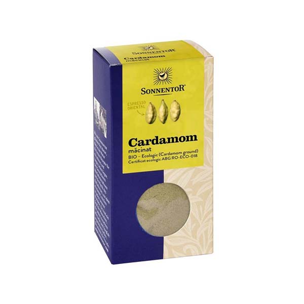 Sonnentor Condiment Cardamom Macinat 50G Eco