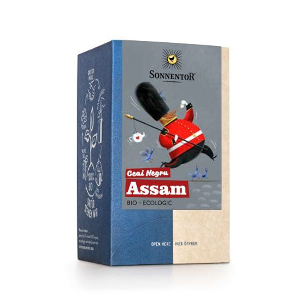 Sonnentor Ceai plic Negru Englez -Assam 18 plic Eco