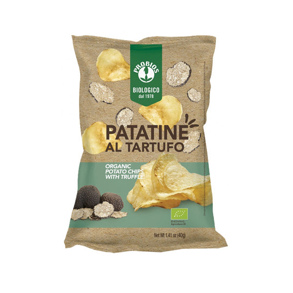Probios Bio Chipsuri de Cartofi Cu Trufe, Fara gluten 40G