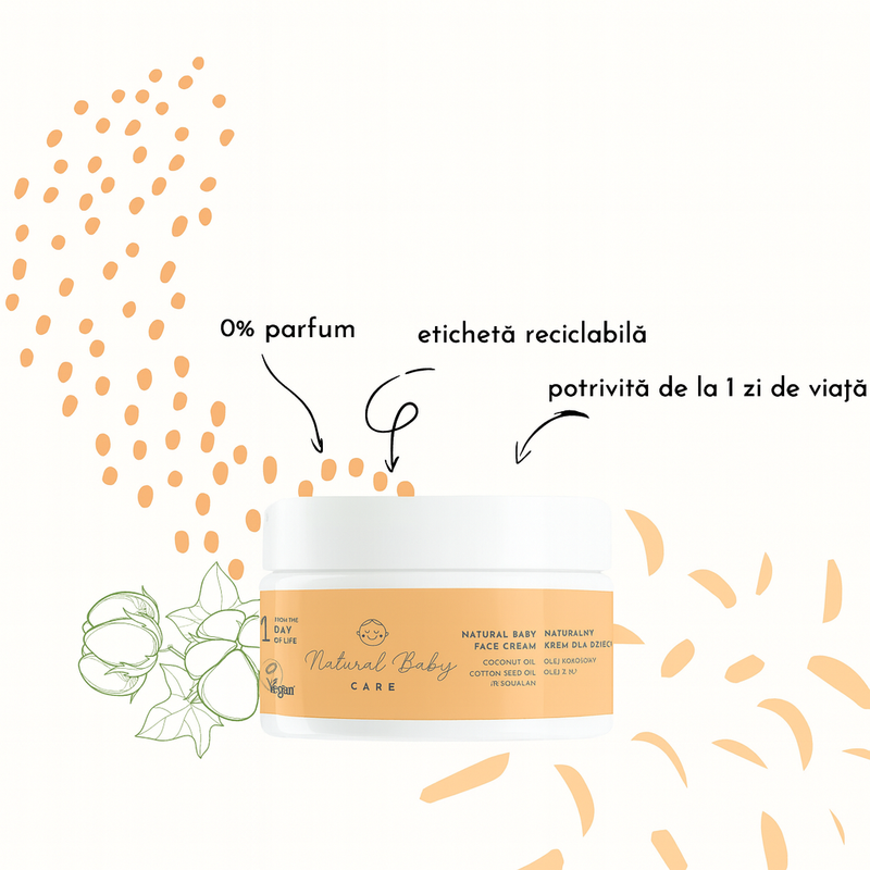 Crema de fata pentru bebelusi, 50 ML