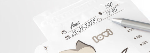 Pungi pentru Stocarea Laptelui 25 Buc, 12/208