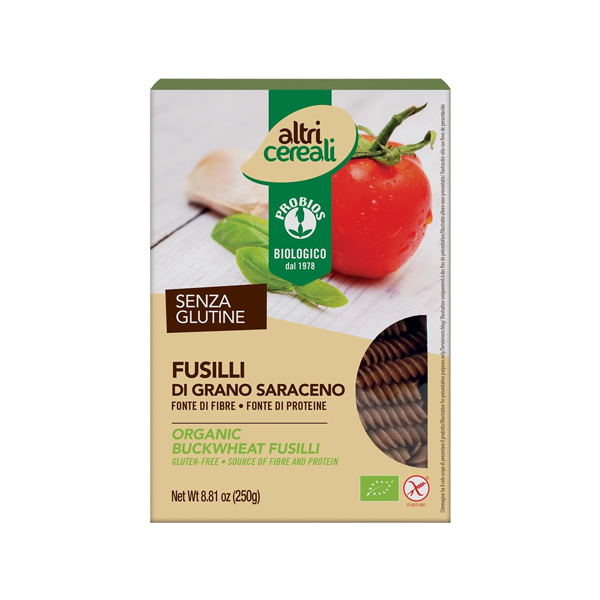 Probios Bio Paste Fusilli Din Hrisca, Eco, Fara gluten 250G