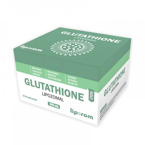Glutathione lipozomal 300mg, 30 plicuri, Liporom