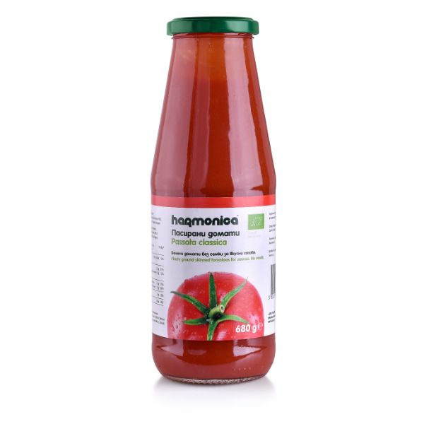 Sos de rosii passata classica 680G, ECO