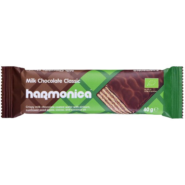 Harmonica Bio Napolitana Classic Invelita In Ciocolata 40 G