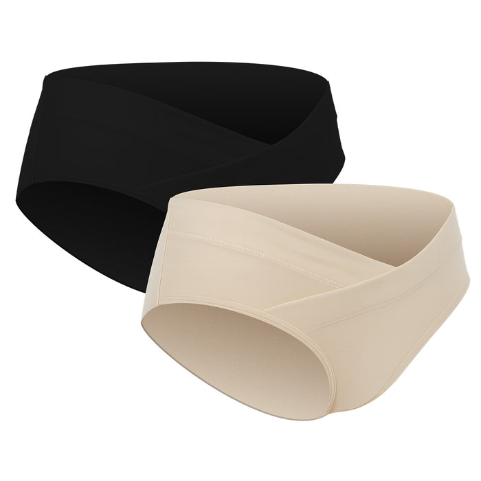 Chiloți gravide cu talie joasă, mărimea S/M, 2 buc. 78/018