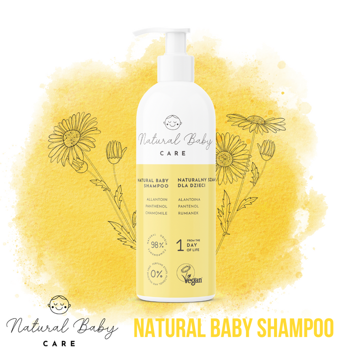 Sampon natural pentru bebelusi, 200 ml