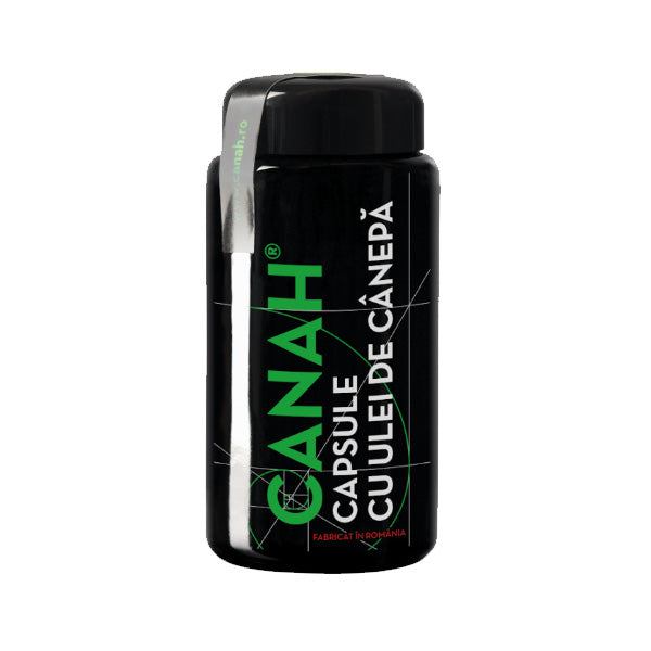 Canah Capsule Cu Ulei Din Seminte De Canepa 90cps*1335mg