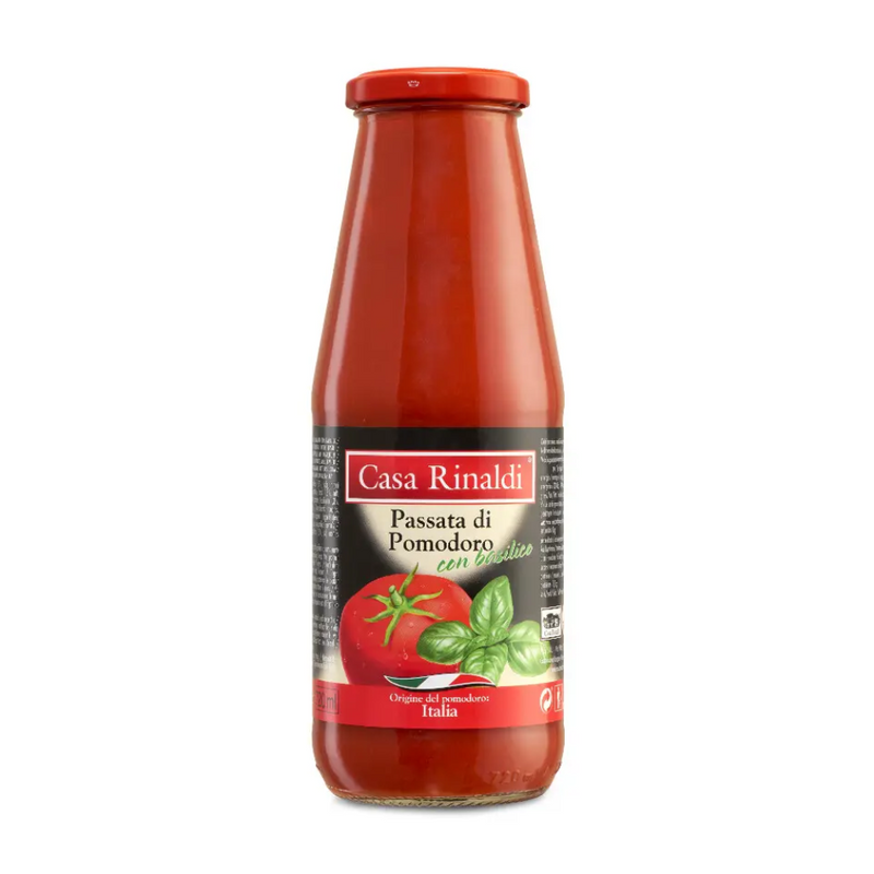 Sos de rosii Passata cu busuioc 690g, Casa Rinaldi