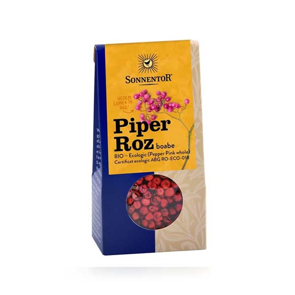 Sonnentor Condiment Piper Roz Boabe 20G Eco