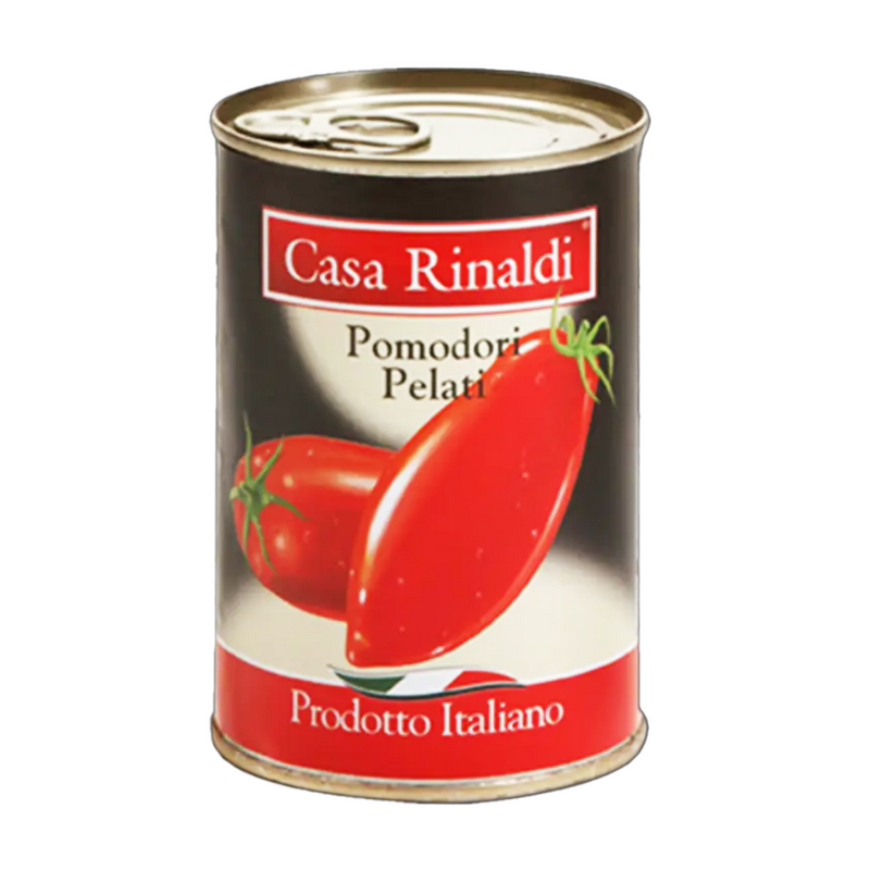 Rosii intregi decojite in suc de rosii 400g, Casa Rinaldi