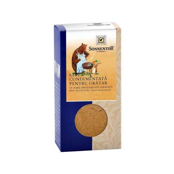 Sonnentor Sare Condimentata Pentru Gratar 100G Eco