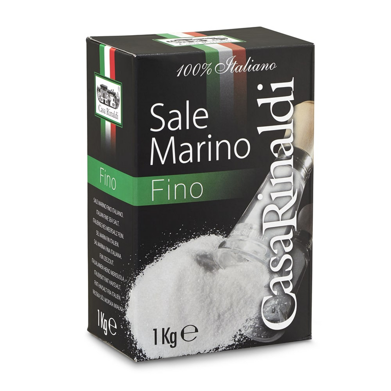 Sare de mare fina pentru gatit 100% italiana 1kg, Casa Rinaldi