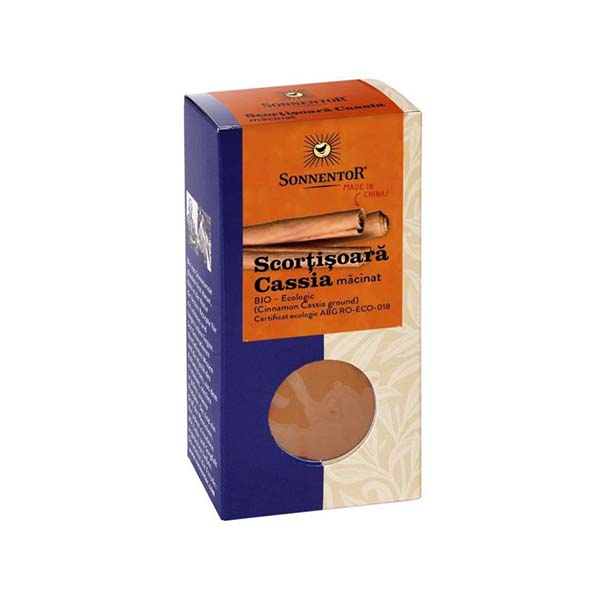 Sonnentor Condiment Scortisoara Cassia Macinata 40G Eco