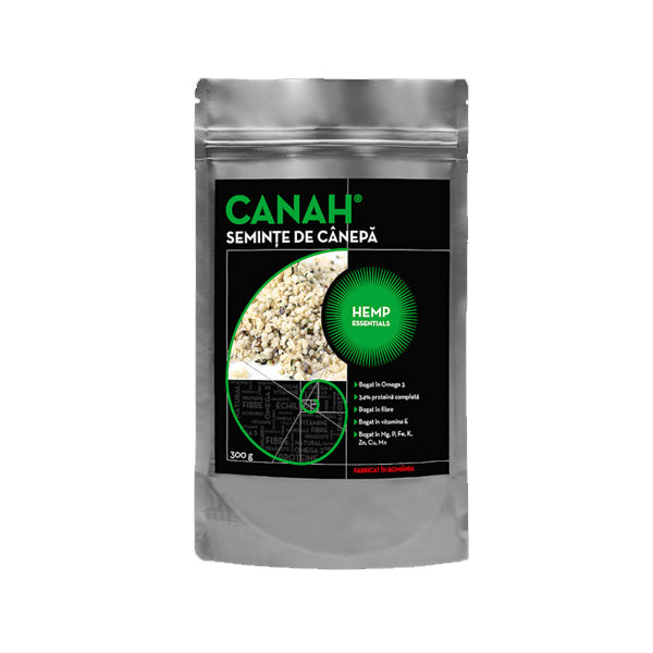 Canah Hemp Essentials Seminte Decorticate De Canepa 300 G