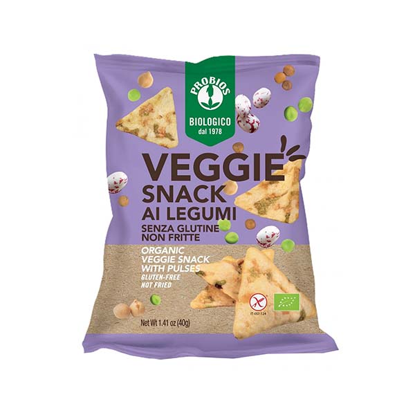 Probios Bio Snack Cu Legume Fara Gluten 40G