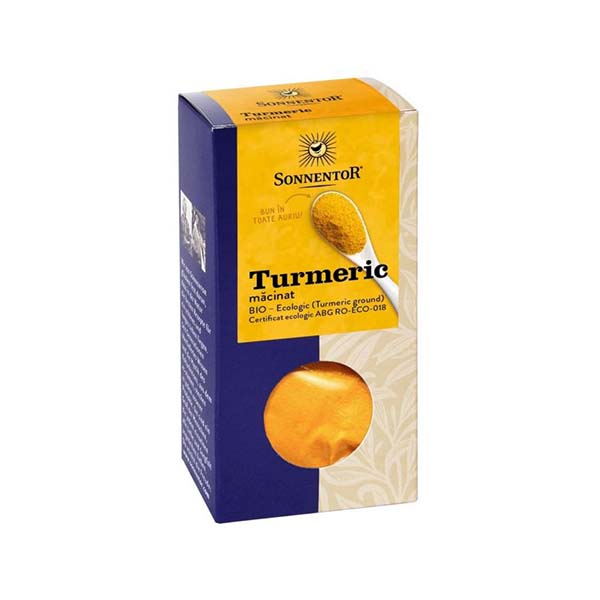 Sonnentor Condiment Turmeric Macinat 40G Eco