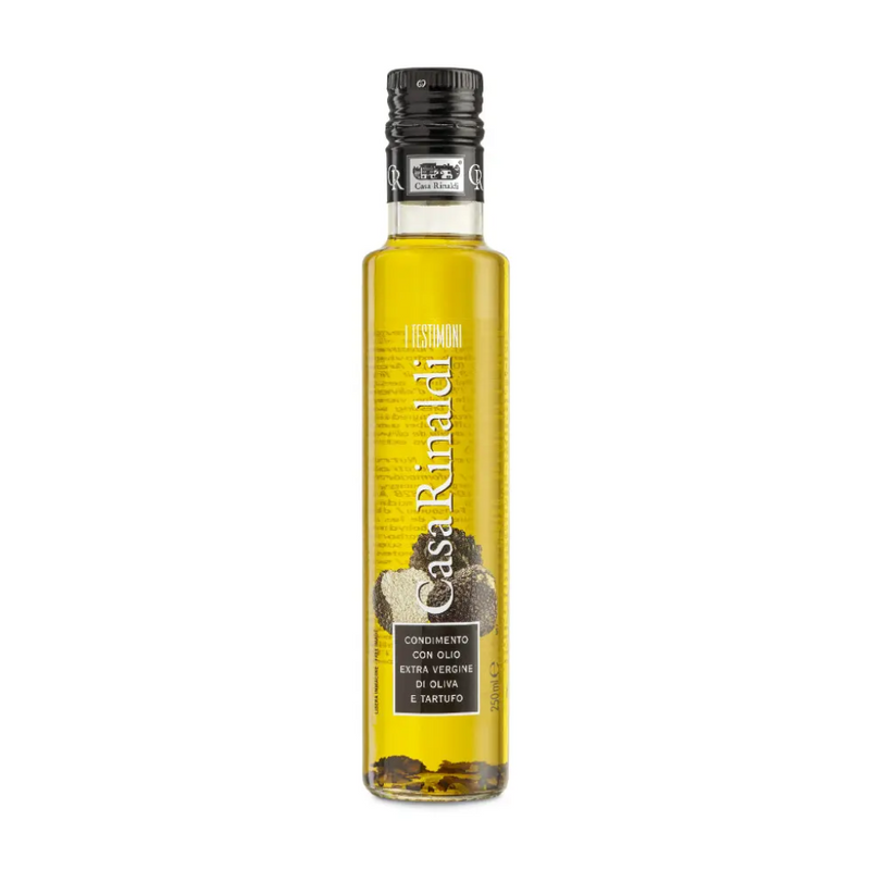 Ulei de masline extravirgin aromatizat Trufe negre 250 ml, Casa Rinaldi