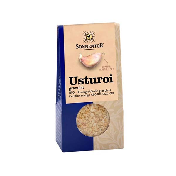 Sonnentor Condiment Usturoi Granulat 40G Eco