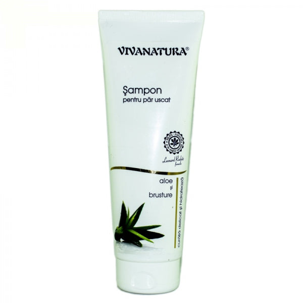 Vivanatura Sampon Par Uscat - Aloe & Brusture 250 ml