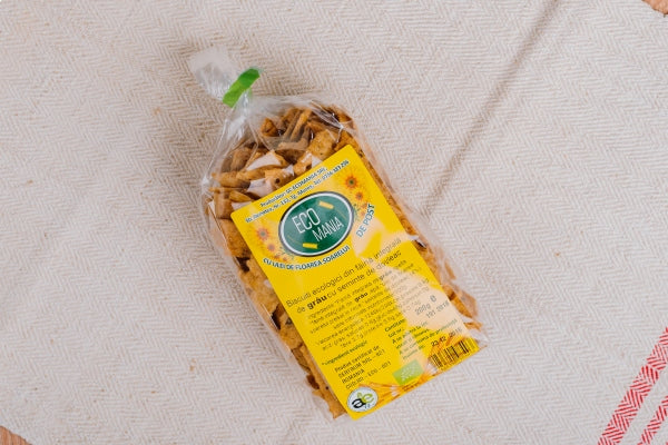Ecomania Bio Biscuiti Integrali Cu Seminte de Dovleac 200G