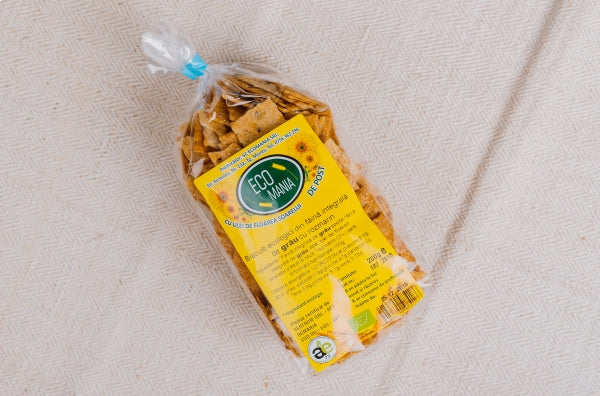 Ecomania Bio Biscuiti Integrali Cu Rozmarin 200G