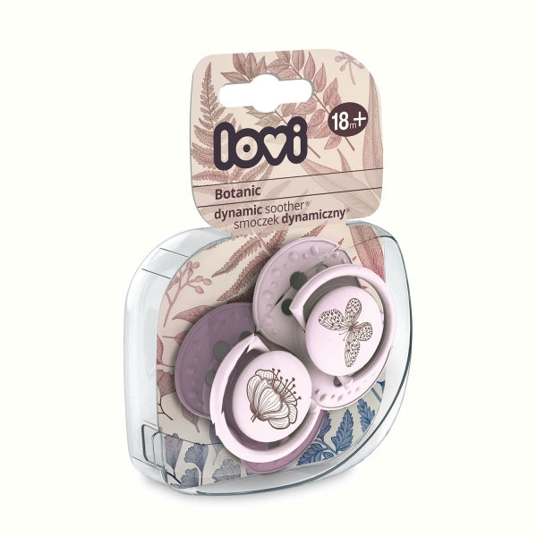 Lovi Suzeta Silicon Dynamic 18+ M 2 Pcs Botanic Fata - 22/875Girl