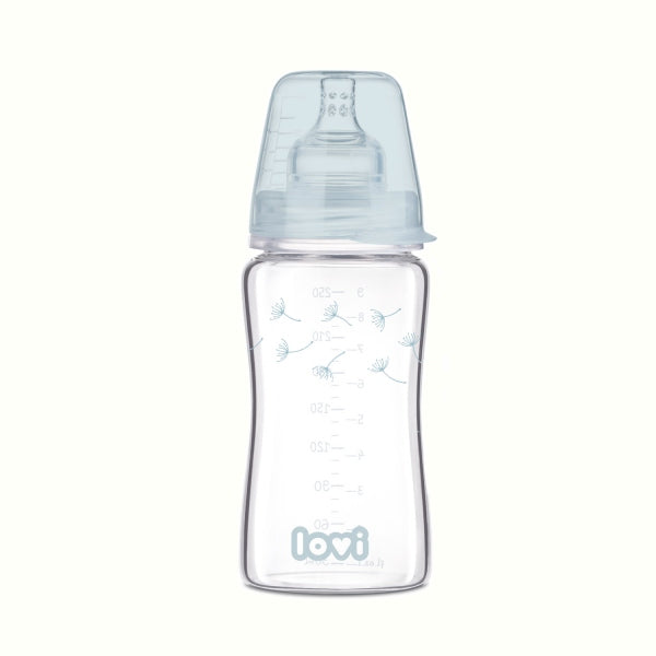 Lovi Biberon Sticla Diamond Glass 250 ml Botanic - 74/205