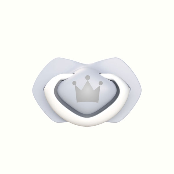 Canpol Babies Suzeta Simetrica Din Silicon 6-18 M Royal Baby 2 Pcs 22/651_Blu
