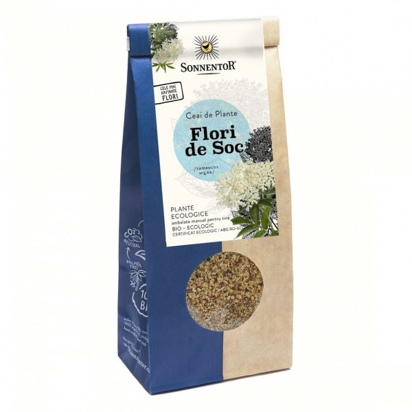 Sonnentor Ceai Plante Flori de Soc 80G Eco