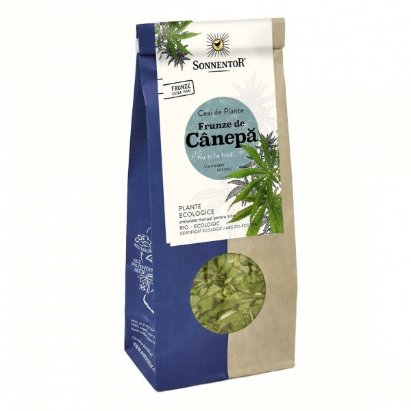 Sonnentor Ceai Plante Frunze de Canepa 40G Eco