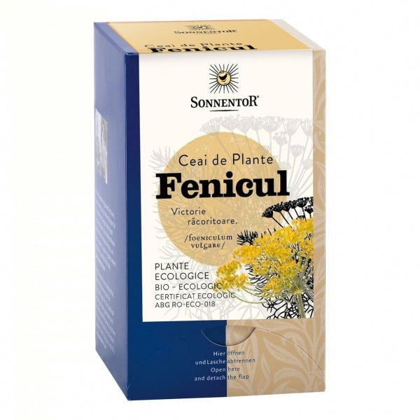 Sonnentor Ceai plic Plante Fenicul 18 plic Eco