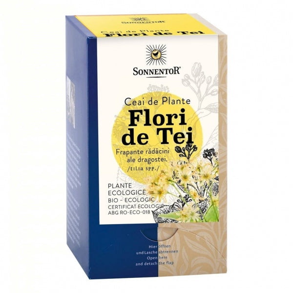Sonnentor Ceai plic Plante Flori de Tei 18 plic Eco