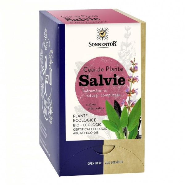 Sonnentor Ceai Plante Salvie 18 plic Eco