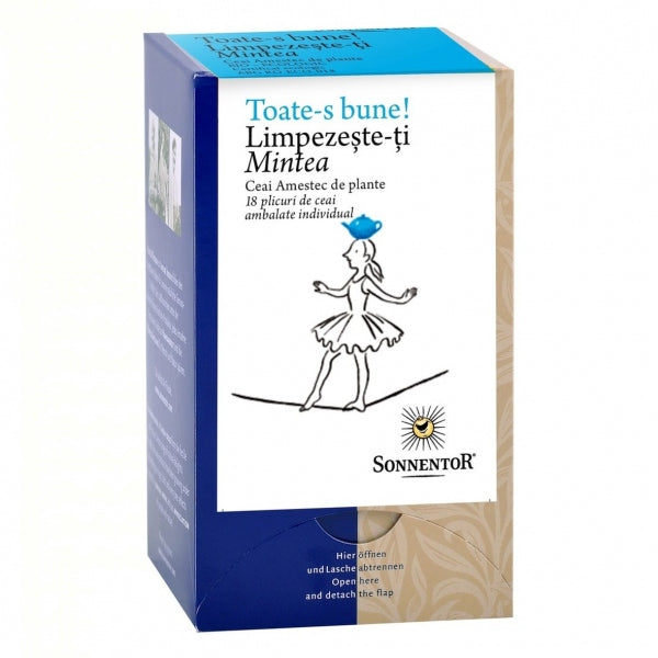Sonnentor Ceai "Toate-S Bune " - Limpezeste-Ti Mintea 18 plic Eco