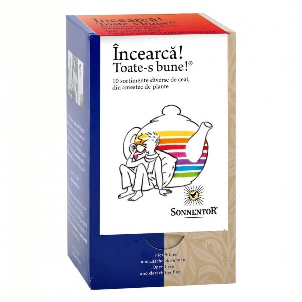 Sonnentor Ceai "Toate-S Bune!" - Incearca! 20 plic Eco