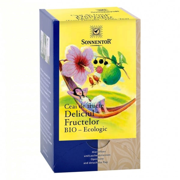 Sonnentor Ceai plic Fructe deliciul Fructelor 18 plic Eco