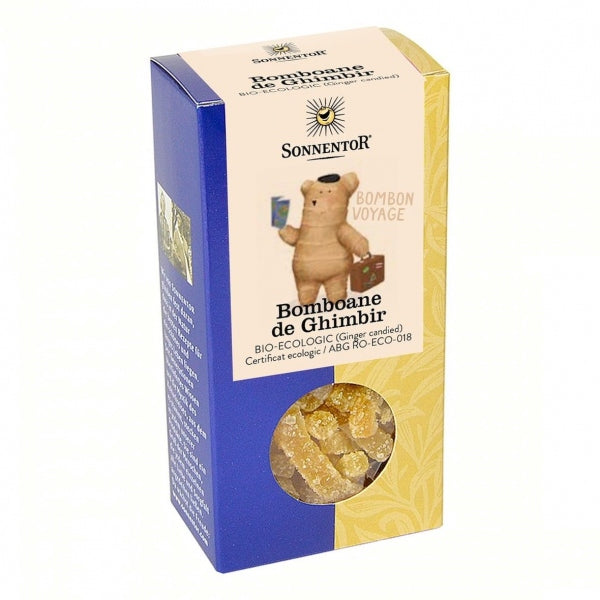 Sonnentor Bomboane de Ghimbir 75G Eco