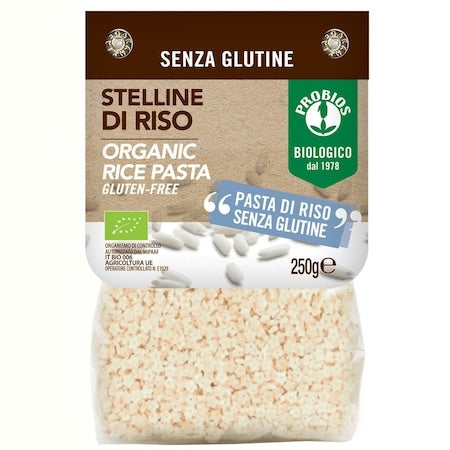 Probios Bio Paste Stellini Din Orez, Eco, Fara gluten 250G