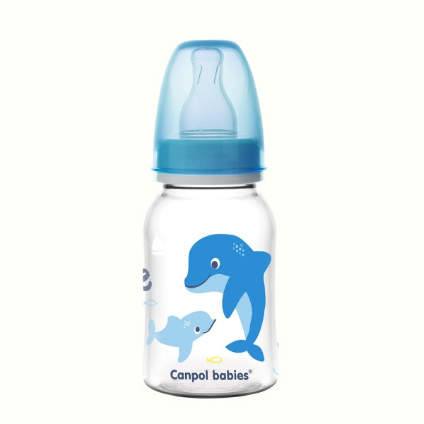 Canpol Babies Biberon Cu Gat Ingust 250ml Pp, Love&Sea 59/400