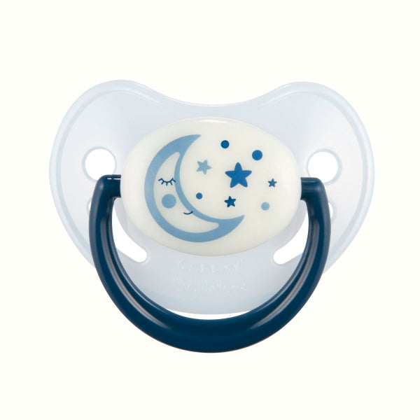 Canpol Babies Suzeta Orthodontica Din Silicon 6-18M, 1 Buc Night Dreams 22/501