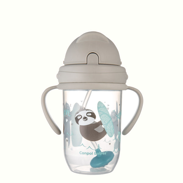 Canpol Babies Cana Anti-Varsare Cu Pai 270ml Exotic 56/606_Grey