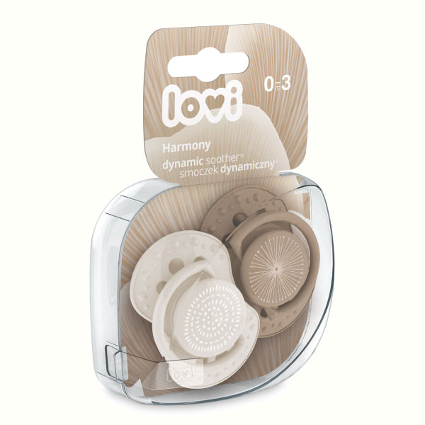 Lovi Suzeta Silicon Dynamic 0-3 M 2 Pcs Harmony Girl 22/905_Girl
