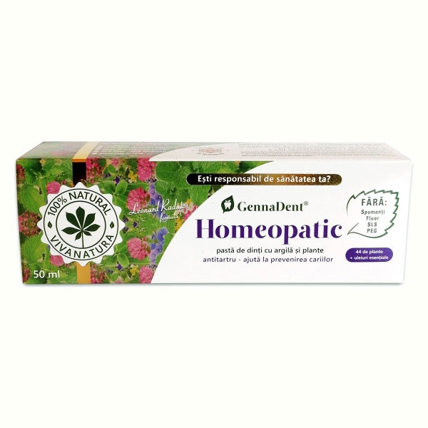 Vivanatura Gennadent Homeopatic 50 ml